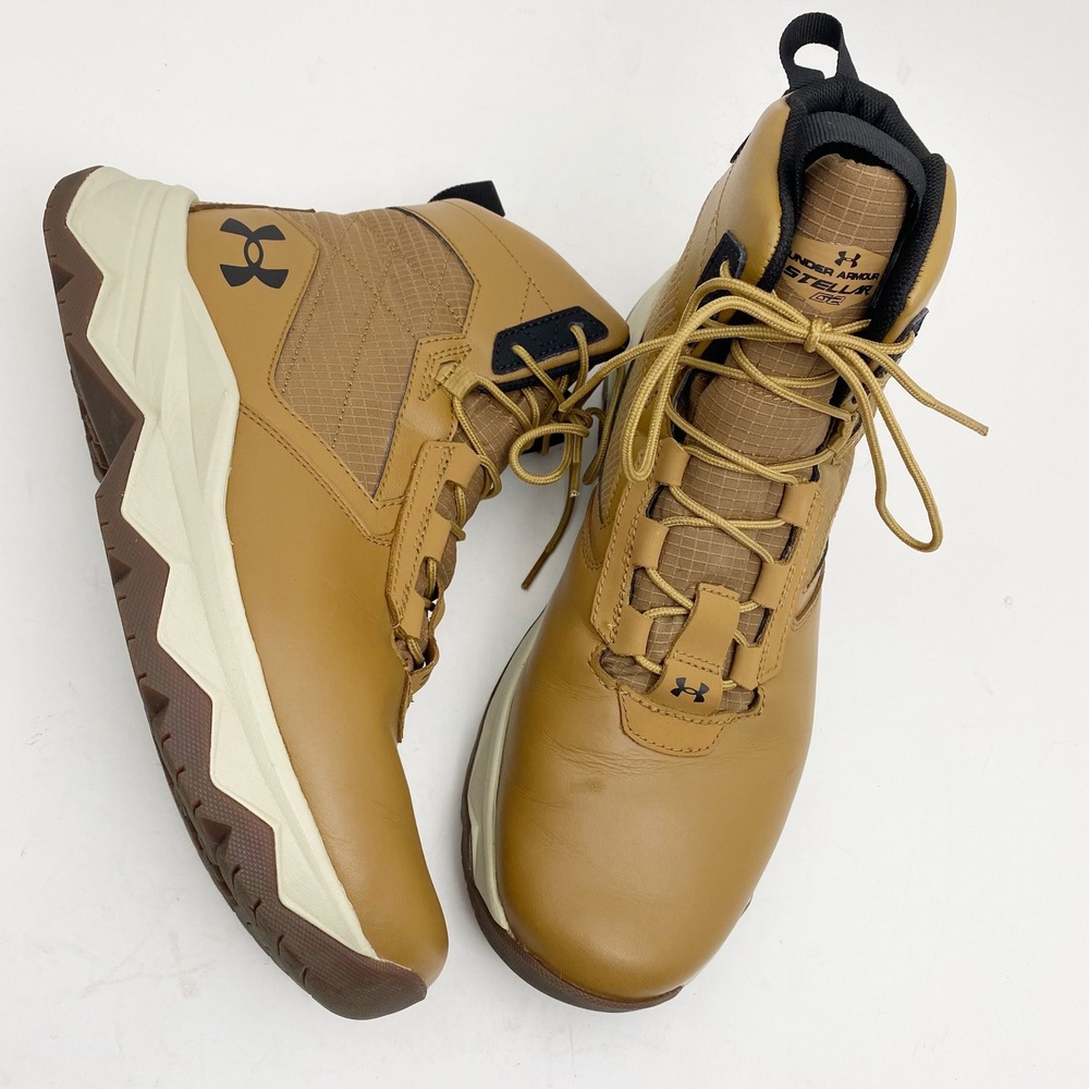 Under Armour Stellar G2 Tactical Boots Men 10 Coyote Brown 3025578-200